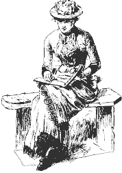 woman reading