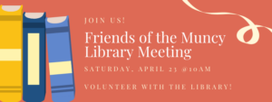 Read more about the article Friends of the Library Meeting