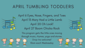 Read more about the article April Tumbling Toddlers